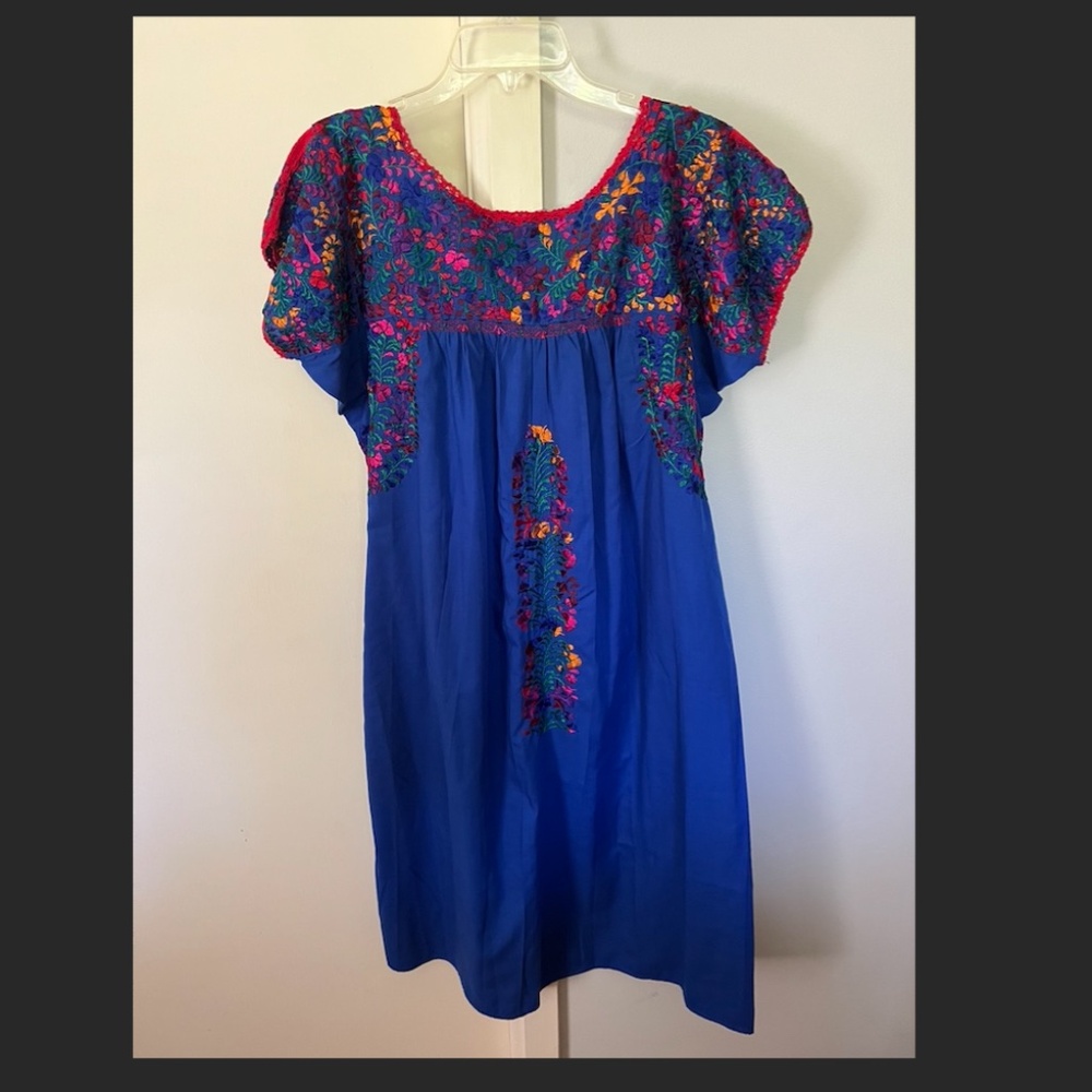 Hand Embroidered Spanish Dress